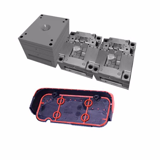 二重射出成形オーバーモールド医療部品、カスタマイズされたプラスチック金型